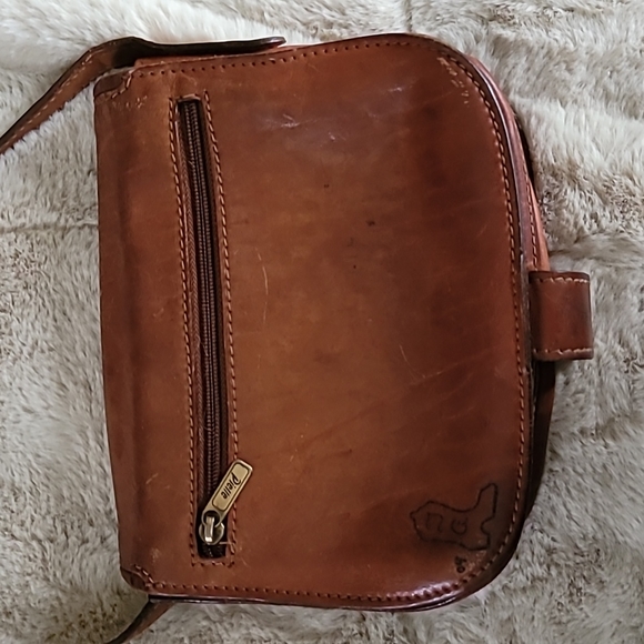 Vintage Pielle crossbody w/ Horse motif stamped on front - Picture 3 of 16